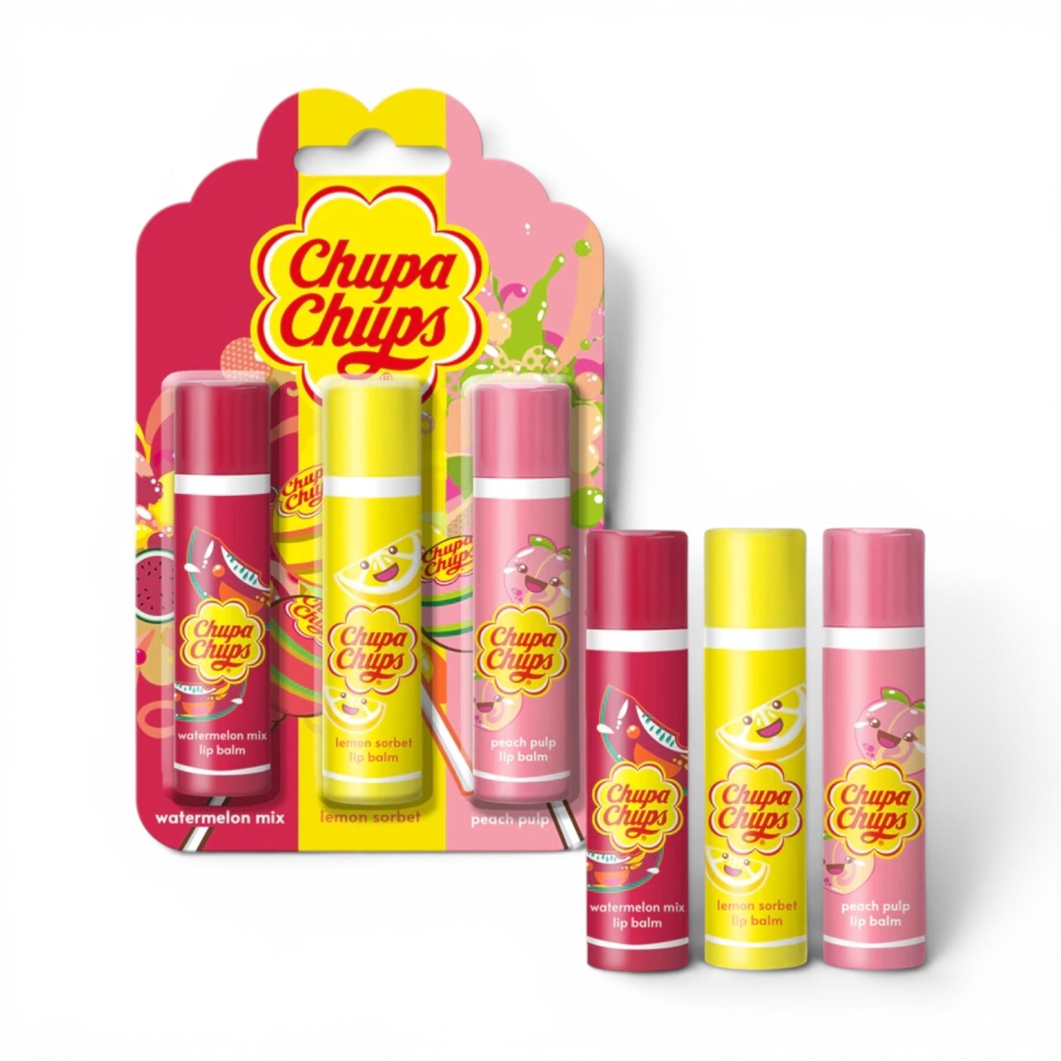 Chupa Chups Lip Balm Trio