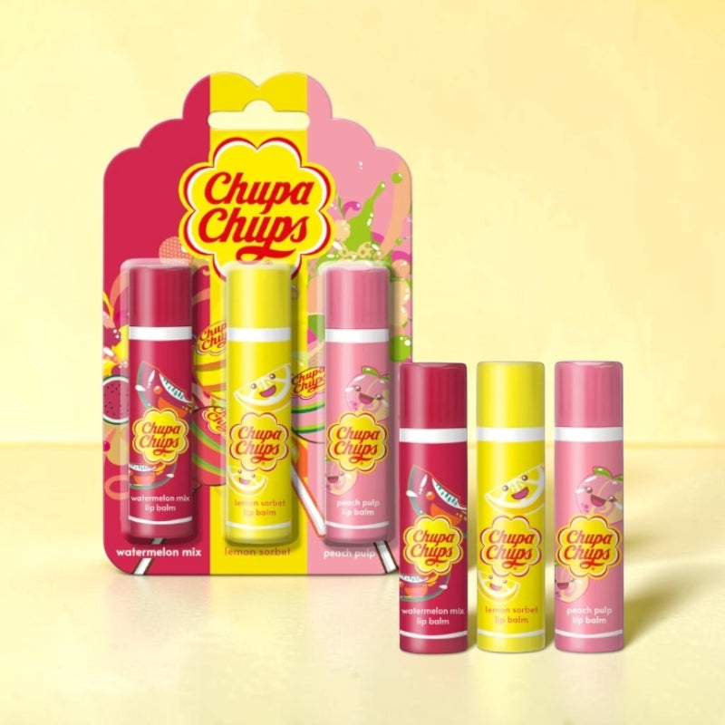Chupa Chups Lip Balm Trio