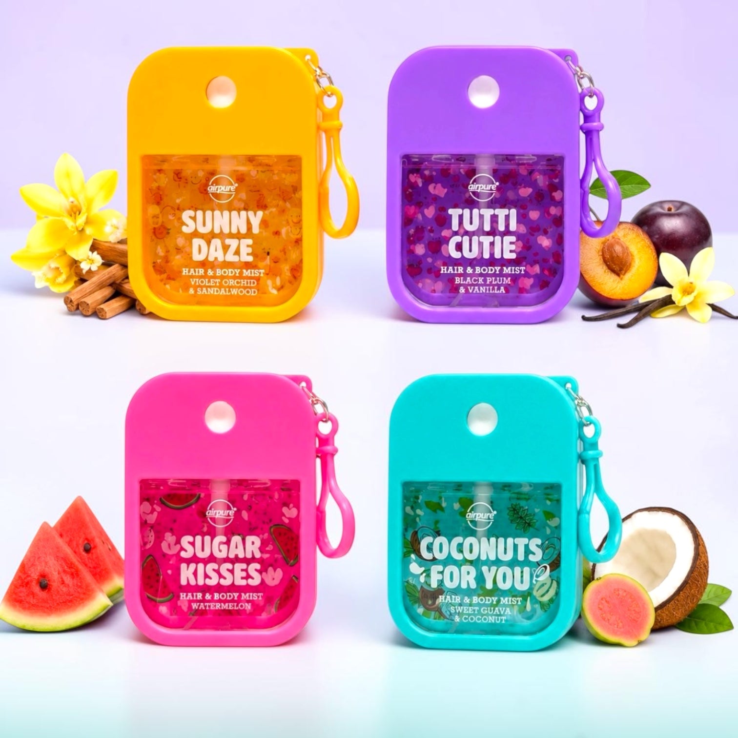 Hair & Body Mist with Clip Holder