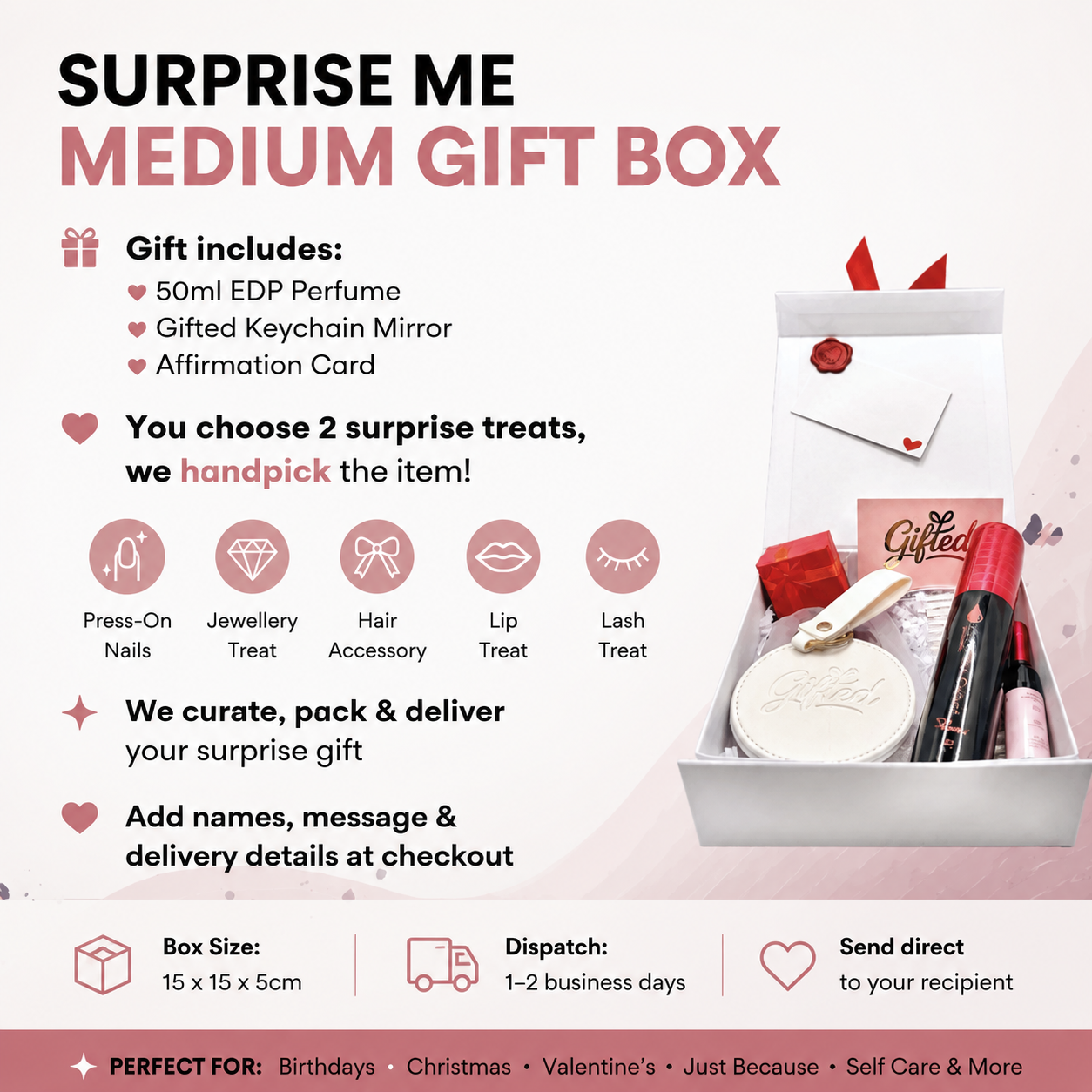 Surprise Beauty & Accessory Customisable Gift (Medium Size)