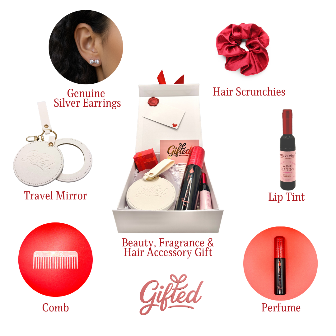 Red Beauty, Fragrance & Accessory Gift Box